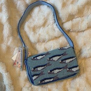 Viral TikTok Sardine Beaded Bag Shoulder Bag
